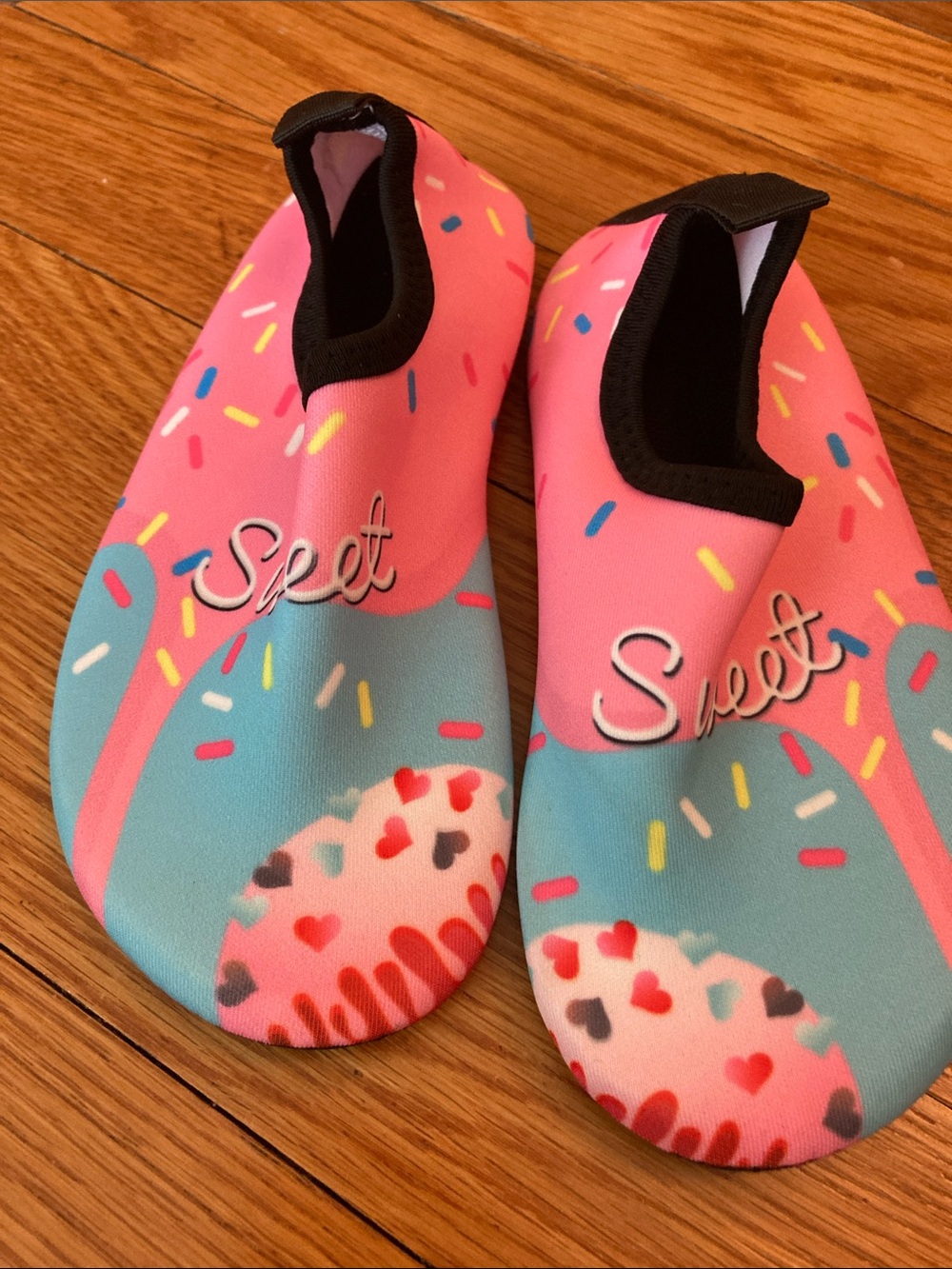 Skechers Kids Pink & Blue 'Sweet' Slip-On Water Shoes